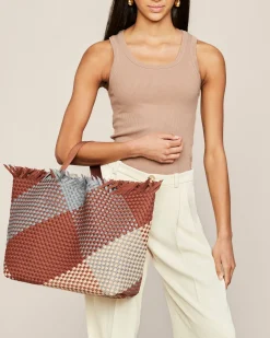 Skulderveske^NAGHEDI Havana Beach Tote Grafisk Geo