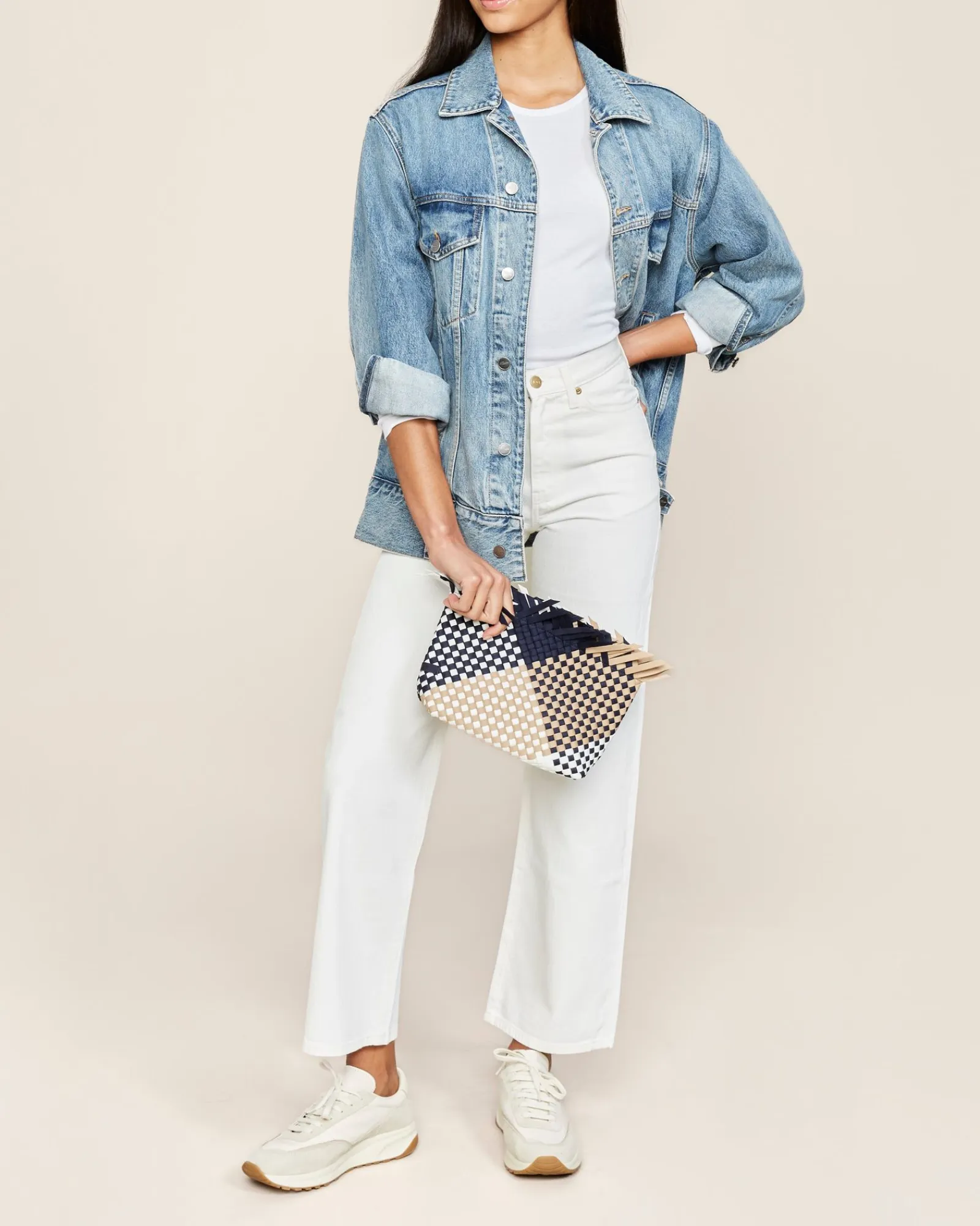 Clutcher^NAGHEDI Havana Clutch Graphic Geo