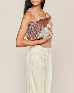 Clutcher^NAGHEDI Havana Clutch Graphic Geo
