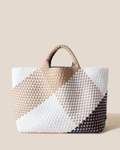 Skulderveske^NAGHEDI St. Barths Large Tote Grafisk Geo