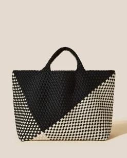 Skulderveske^NAGHEDI St. Barths Large Tote Grafisk Geo