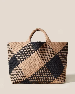 Skulderveske^NAGHEDI St. Barths Large Tote Plaid