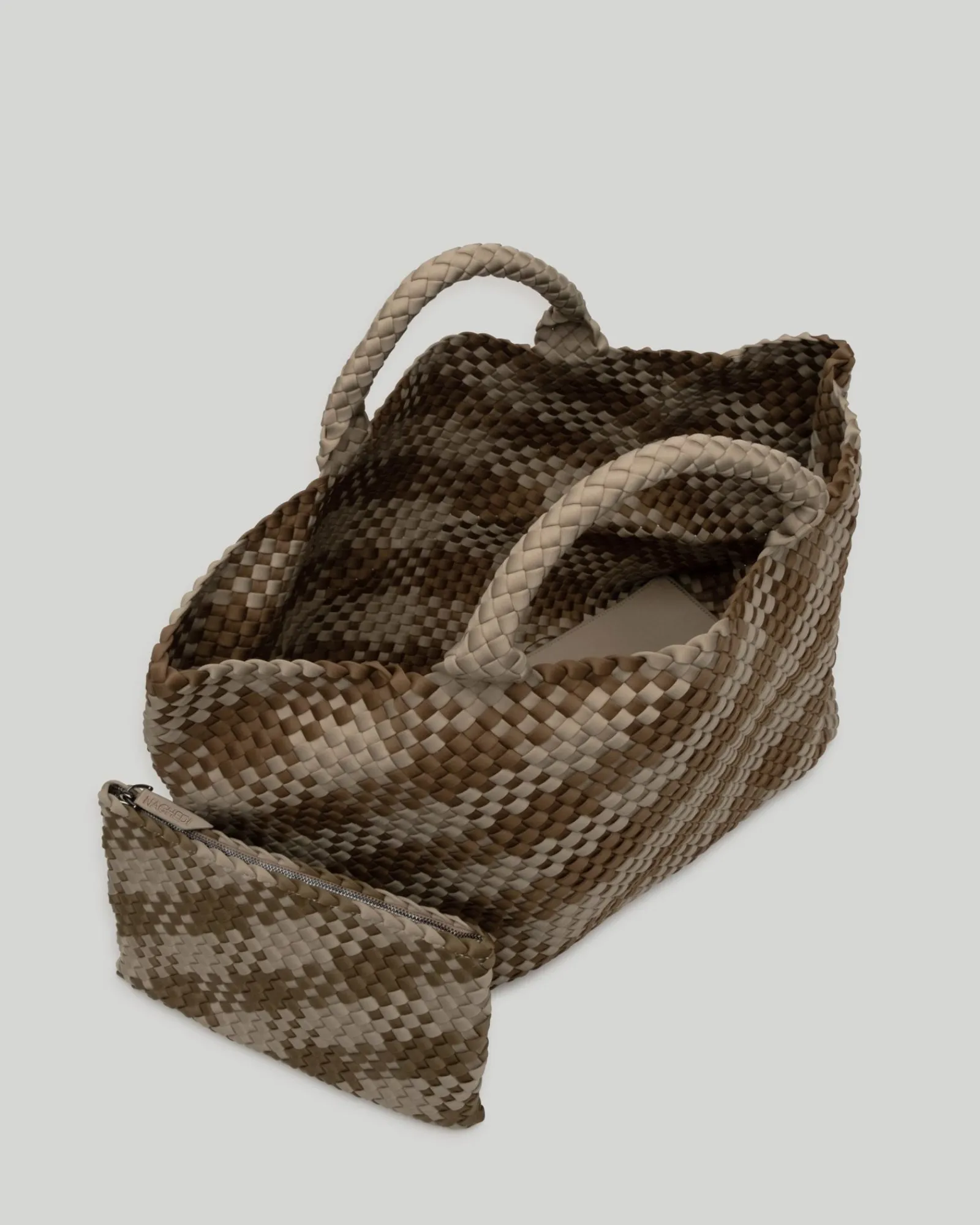 Skulderveske^NAGHEDI St. Barths Large Tote Plaid