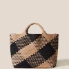 Skulderveske^NAGHEDI St. Barths Medium Tote Plaid