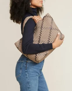 Totes^NAGHEDI St. Barths Medium Tote Plaid