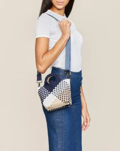 Tverrkropper^NAGHEDI St. Barths Petit Tote Grafisk Geo