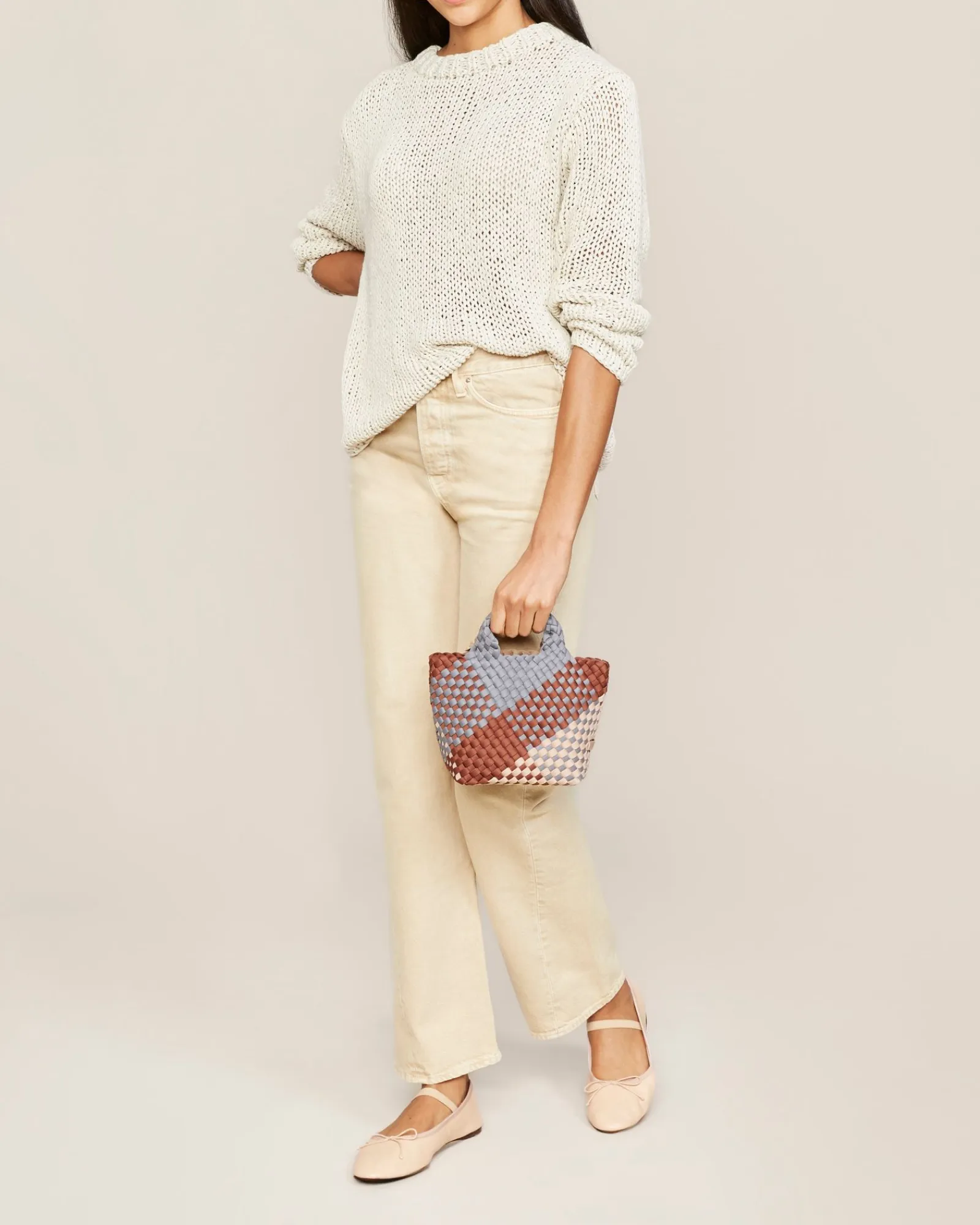 Totes^NAGHEDI St. Barths Petit Tote Grafisk Geo