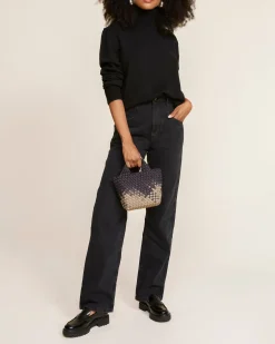 Tverrkropper^NAGHEDI St. Barths Petit Tote Grafisk Ombre