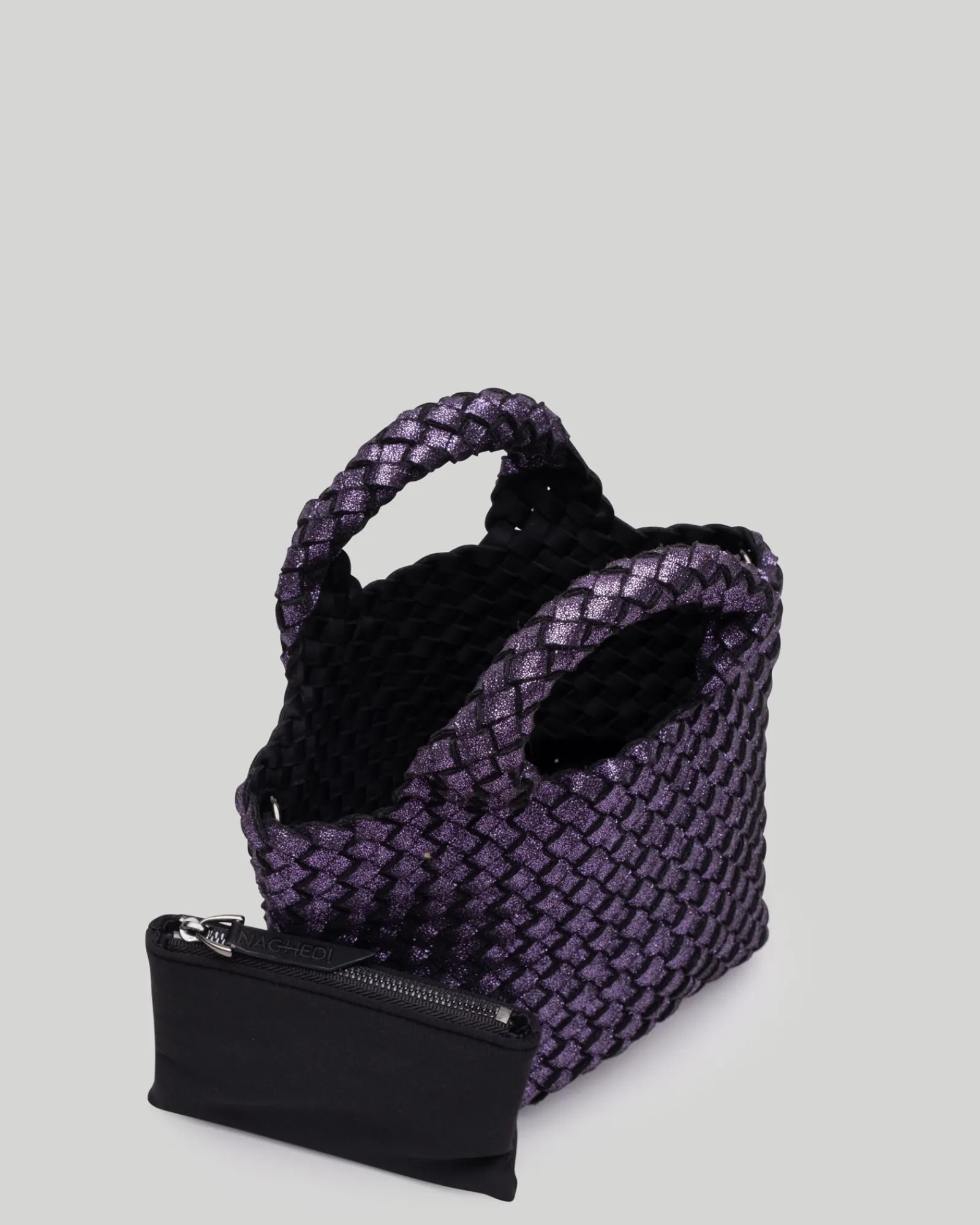 Tverrkropper^NAGHEDI St. Barths Petit Tote Metallic