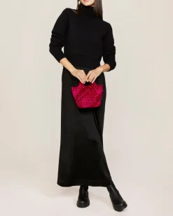 Tverrkropper^NAGHEDI St. Barths Petit Tote Velvet