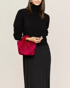 Totes^NAGHEDI St. Barths Petit Tote Velvet
