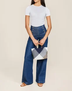 Tverrkropper^NAGHEDI St. Barths Small Tote Grafisk Geo