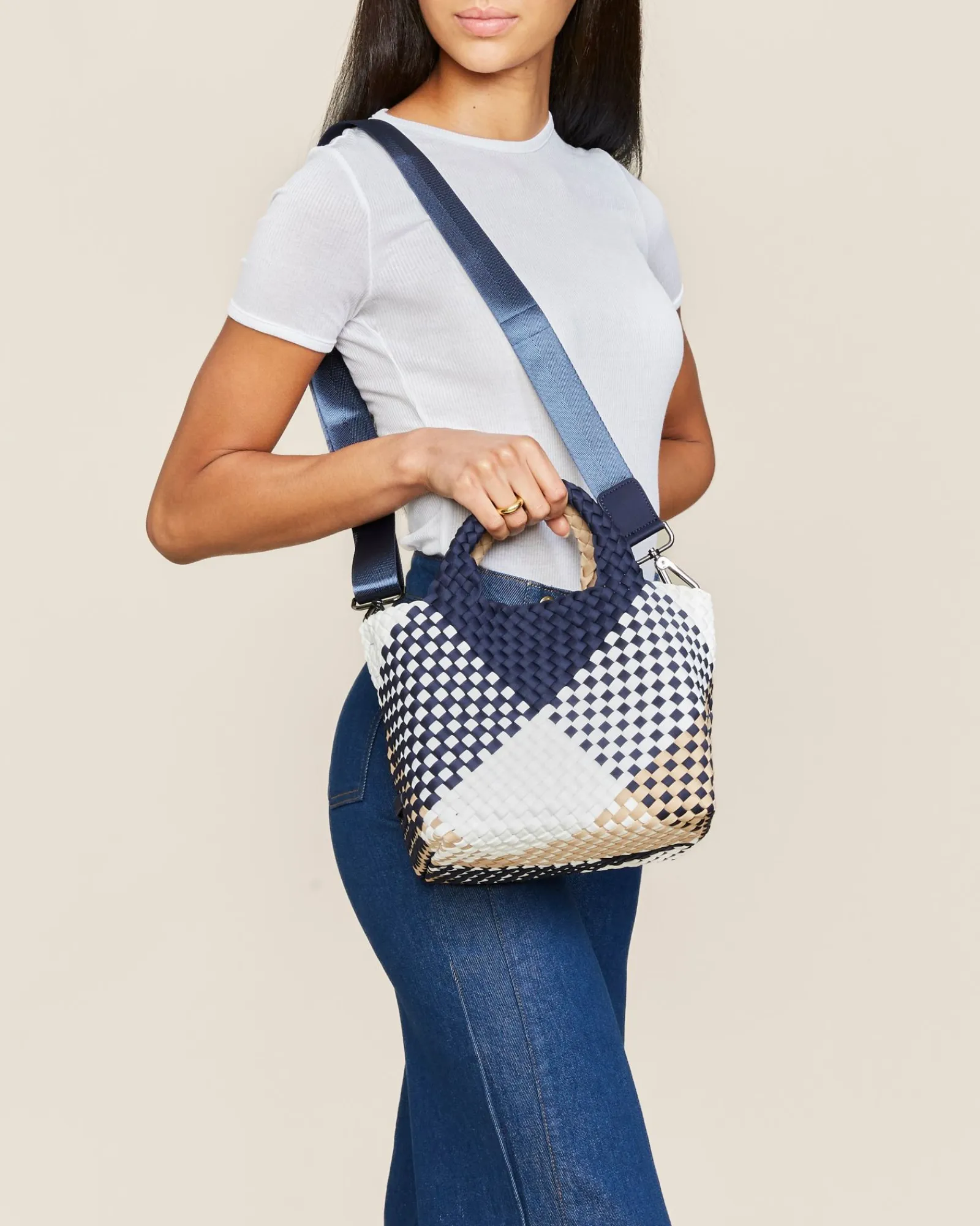 Totes^NAGHEDI St. Barths Small Tote Grafisk Geo