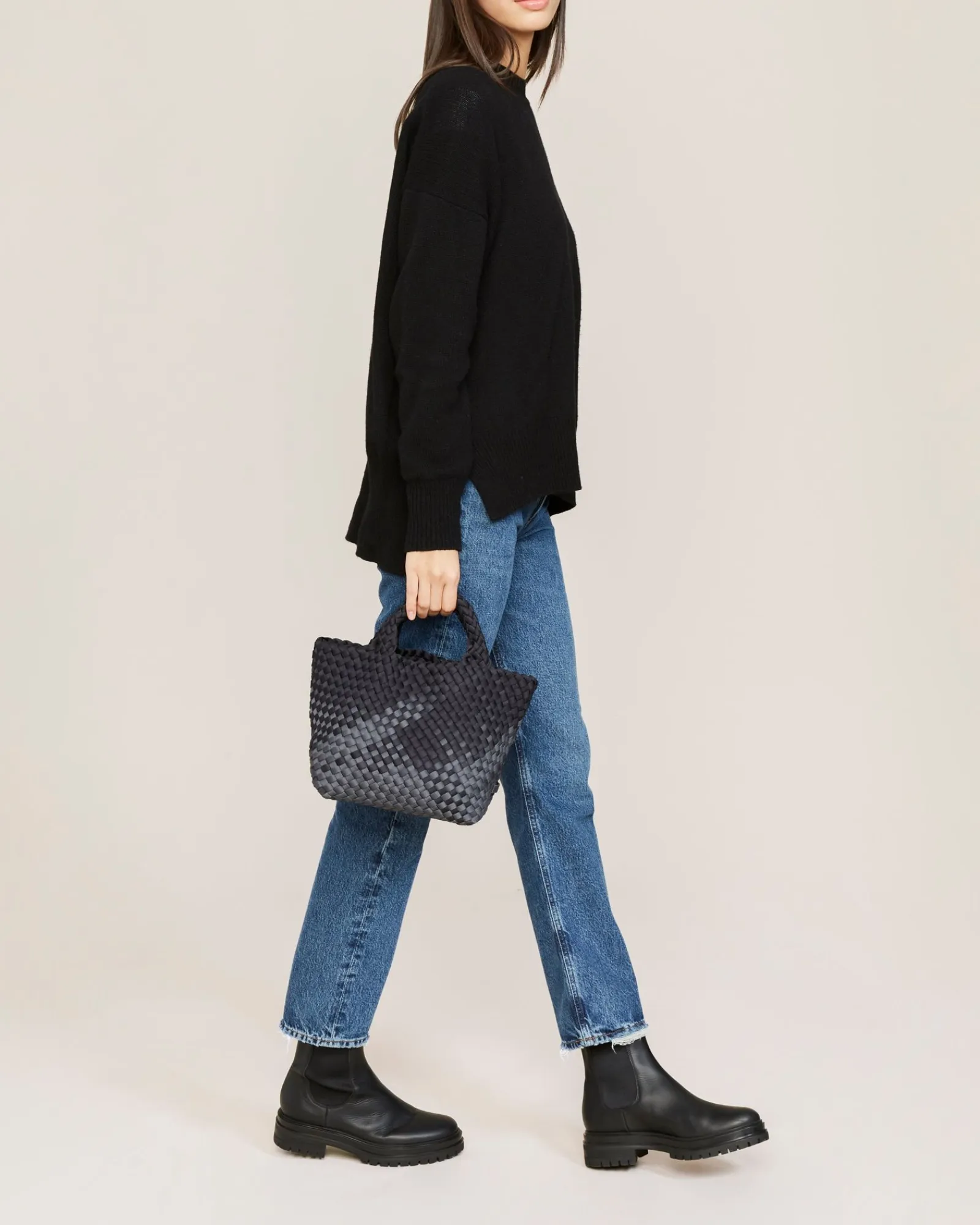 Tverrkropper^NAGHEDI St. Barths Small Tote Grafisk Ombre