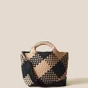 Totes^NAGHEDI St. Barths Small Tote Plaid