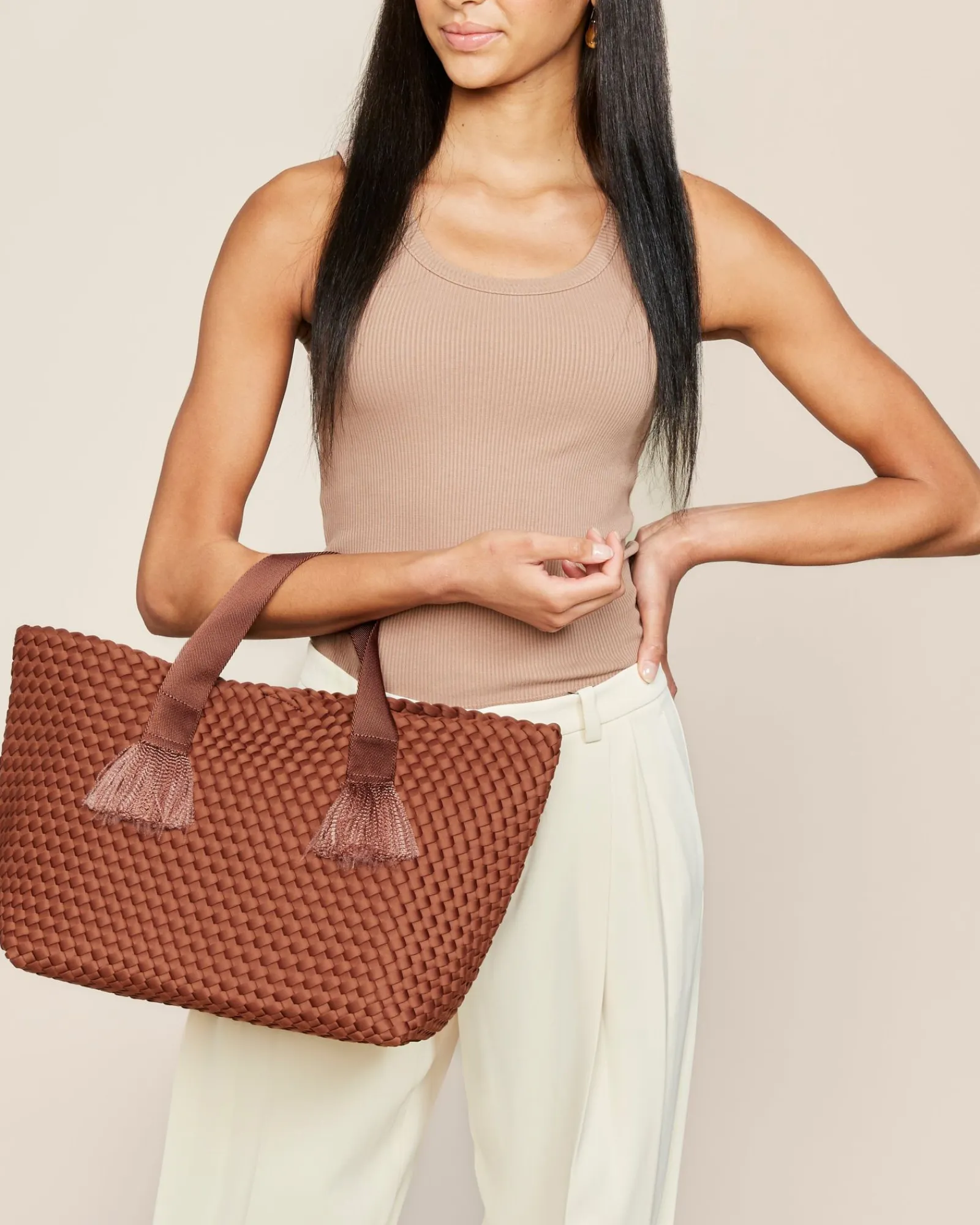 Skulderveske^NAGHEDI Tulum Medium Tote